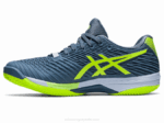 Asics solución velocidad ff 2 arcilla azul acero verde peligro - Image 4