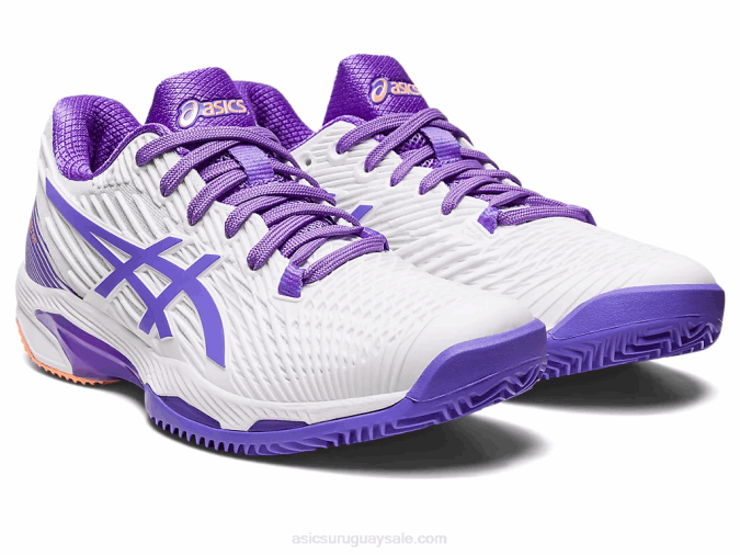 Asics solución velocidad ff 2 arcilla blanco amatista rendimiento superior - Image 2