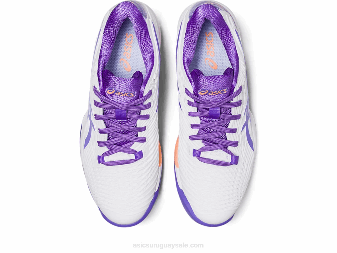 Asics solución velocidad ff 2 arcilla blanco amatista rendimiento superior - Image 6
