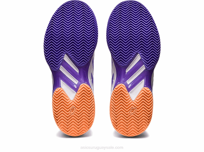 Asics solución velocidad ff 2 arcilla blanco amatista rendimiento superior - Image 7