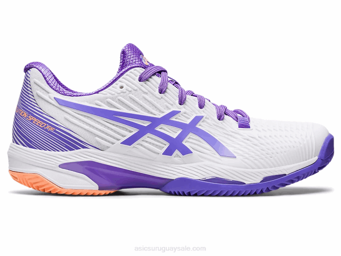 Asics solución velocidad ff 2 arcilla blanco amatista rendimiento superior - Image 1