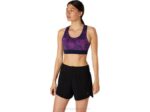 Asics sostén pr lyte mujer estampado digital uvas chaquetón cómodo y ligero