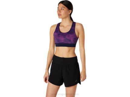 Asics sostén pr lyte mujer estampado digital uvas chaquetón cómodo y ligero