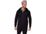 Asics sudadera con capucha cremallera negra movilidad deportiva