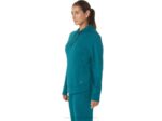 Asics sudadera con capucha mujer terciopelo verde espacial - Image 3