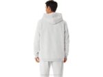 Asics sudadera con capucha polar gris claro estilo moderno - Image 2