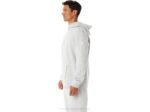 Asics sudadera con capucha polar gris claro estilo moderno - Image 3
