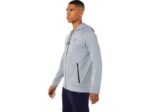 Asics sudadera con cremallera completa de tecnología hombre brezo yeso moderna - Image 3