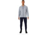 Asics sudadera con cremallera completa de tecnología hombre brezo yeso moderna - Image 4