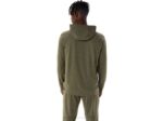 Asics sudadera con cremallera completa manto verde jaspeado y perforado - Image 2