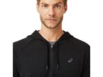 Asics sudadera con cremallera completa negra hombre rendimiento tecnológico - Image 4