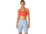 Asics sujetador acelera mujer color toronja rosa comodidad y estilo