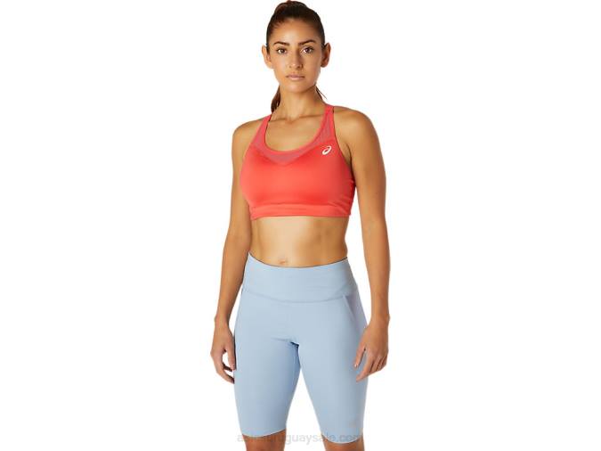 Asics sujetador acelera mujer color toronja rosa comodidad y estilo - Image 1