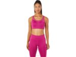 Asics sujetador acelerador mujer rojo fucsia rendimiento y comodidad