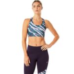 Asics sujetador camuflaje mujer pino aterciopelado estilo nocturno