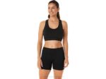 Asics sujetador con relleno circuito rendimiento negro mujer