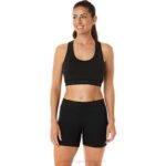 Asics sujetador con relleno circuito rendimiento negro mujer