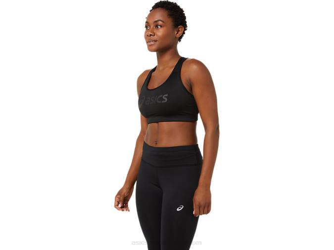 Asics sujetador con relleno mujer negro rendimiento comodidad y estilo - Image 3