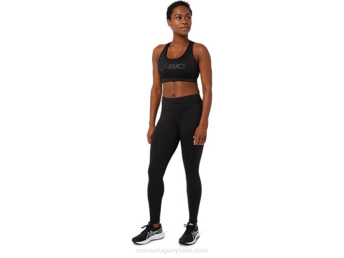Asics sujetador con relleno mujer negro rendimiento comodidad y estilo - Image 4