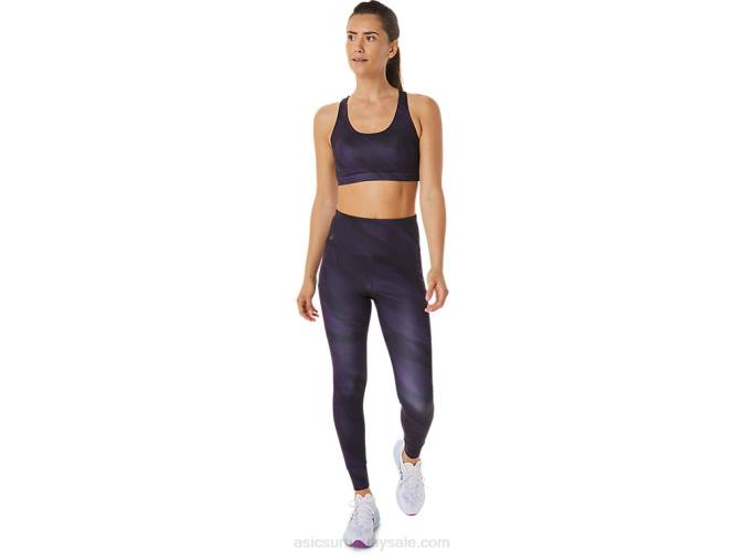 Asics sujetador de entrenamiento gráfico mujer sombra de noche cómodo y estiloso - Image 5