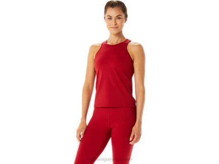 Asics sujetador de entrenamiento mujer color arándano cómodo y ligero