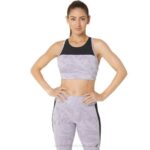 Asics sujetador de tiras mujer violeta anochecer estilo y confort