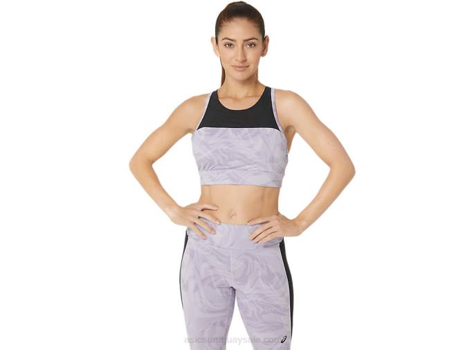 Asics sujetador de tiras mujer violeta anochecer estilo y confort - Image 1