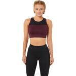 Asics sujetador de tiras para mujer marte profundo estilo y confort