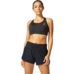 Asics sujetador deportivo acelerado mujer negro rendimiento