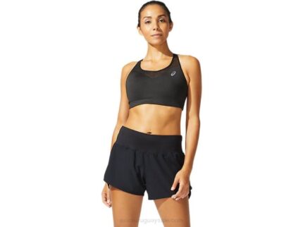 Asics sujetador deportivo acelerado mujer negro rendimiento