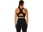 Asics sujetador deportivo malla rendimiento negro mujer - Image 2