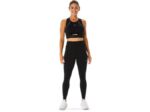 Asics sujetador deportivo malla rendimiento negro mujer - Image 4