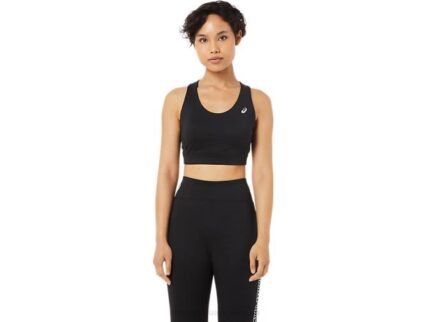 Asics Sujetador Deportivo Tiras Cruzadas Espalda Negro Rendimiento