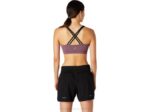 Asics sujetador espalda cruzada mujer rendimiento uva negro 2.0 - Image 2