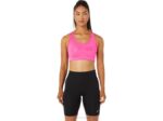 Asics sujetador espiral mujer brillo rosa tendencia comodidad