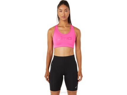 Asics sujetador espiral mujer brillo rosa tendencia comodidad