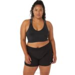 Asics sujetador fit sana mujer rendimiento negro comodidad y soporte