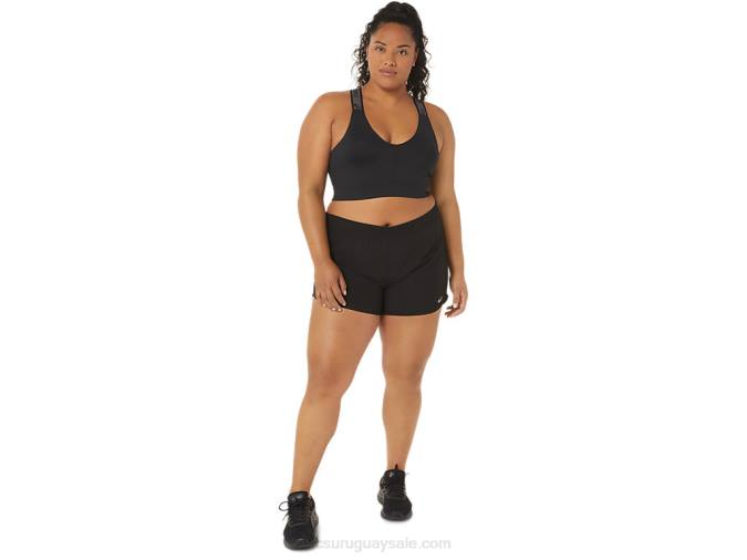 Asics sujetador fit sana mujer rendimiento negro comodidad y soporte - Image 3