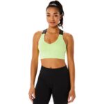 Asics sujetador fit sana mujer verde lima estilo y confort