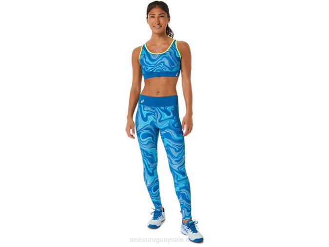 Asics sujetador gráfico mujer azul renacido estilo y confort - Image 4