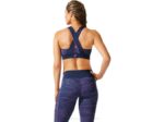 Asics Sujetador Gráfico Ribetes Mujer Azul Francés Uva Digital - Image 2