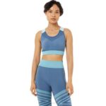 Asics sujetador sin costuras mujer gran tiburon cómodo y elegante