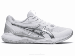 Asics Táctica de Gel Blanco Plata Rendimiento Superior
