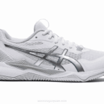 Asics Táctica de Gel Blanco Plata Rendimiento Superior