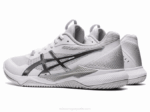 Asics Táctica de Gel Blanco Plata Rendimiento Superior - Image 3