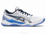 Asics Táctica de Gel Zapatillas Blanco Azul Bígaro