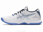Asics Táctica de Gel Zapatillas Blanco Azul Bígaro - Image 4