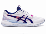 Asics Táctica Gel Deportivo Blanco Azul Marino