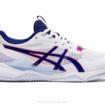 Asics Táctica Gel Deportivo Blanco Azul Marino