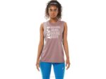 Asics tanque cuerpo sano jengibre durazno brezo estilo saludable